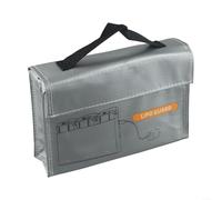 Besttoolifes Sac de batterie anti-explosion pour drone Neo Avata 2 LiPo - Pochette ignifuge - Étanche - 23 x 14,1 x 2,3 cm - Étanche - Anti-rayonnement - Portable - Argenté