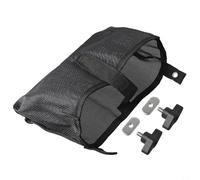 Besttoolifes Sac de rangement pour accessoires d'équipement de canoë - Filet en maille filet de poche latérale pour bateaux marins, yachts et camping - Nylon léger Porte-bouteilles et matériel de