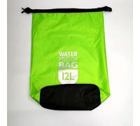 Besttoolifes Sac étanche 6 l/12 l en polyester 210T avec fermeture à enroulement sur le dessus pour kayak, canoë, rafting, bateau, natation, sac de rivière résistant aux déchirures avec rangement