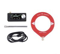 Besttoolifes SI4732 Récepteur radio avec écran IPS 1,9" Batterie 800 mAh AM FM LSB USB Full Band Broadcast Support 0,5-108 MHz avec antenne en boucle (C)