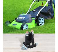 Besttoolifes Solénoïde de démarrage de tondeuse à gazon 030817 compatible avec Hustler Turf Equipment FasTrak et modèles SD, partie de jardin extérieure montée sur cadre durable