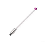 Besttoolifes Sonde CMM avec tête sphérique rouge, sonde tactile en porcelaine pour tige filetée, stylet non conducteur résistant à l'usure pour mesure de machine CMM (A-5004-6040)