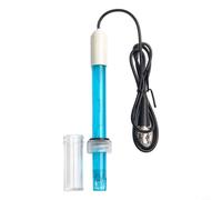 Besttoolifes Sonde électrode pH de qualité laboratoire - Capteur de pH BNC pour aquarium, hydroponie et test de qualité de l'eau ; plage de pH 0,00-14,00, câble de 75 cm, construction en polycarbonate