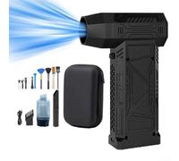 Besttoolifes Souffleur d'air 150 000 tr/min avec kit d'aspirateur pour des solutions de nettoyage complètes, mini souffleur turbo pour un nettoyage efficace de la voiture et l'élimination de la