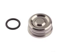 Besttoolifes Stradic Cardiff Stella Exsence et Miravel Series résistant à l'usure pour moulinet de pêche en métal Écrou de poignée de rechange pour accessoire (gris clair)