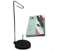 Besttoolifes Support de fil en aluminium pour bobine de fil simple - Support supérieur en métal avec clip de fil, design compact pour une couture efficace (or rose 1)