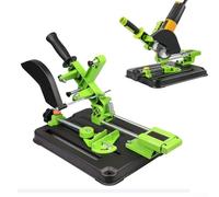 Besttoolifes Support de meuleuse d'angle réglable avec pince à 45° pour la coupe, s'adapte aux meuleuses de 3,94 à 12,5 cm, compatible avec les modèles à double trou de montage, travail