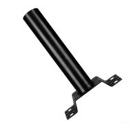 Besttoolifes Support de montage solaire pour lampadaire extérieur, poteau en métal robuste avec revêtement résistant à la rouille, pour appliques murales de sécurité et cour