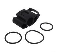 Besttoolifes Support de montre de vélo en silicone pour guidon, support extensible compatible avec Garmin pour Polar, installation sans outil, pour le cyclisme et la course à pied