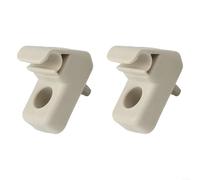 Besttoolifes Support de pare-soleil pour Fiat Grande Punto - 2 pièces - 735411088 - Pièces de rechange en ABS