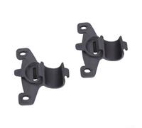 Besttoolifes Support de pompe en silicone, 2 supports de sangle à dégagement rapide, support stable de pompe à air pour l'équitation en plein air