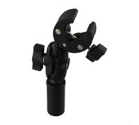 Besttoolifes Support de serrage réglable pour mini équerre d'angle à double réglage pour échelles et garde-corps de camping-car, support satellite portable compact pour extérieur