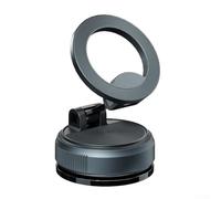 Besttoolifes Support de téléphone de voiture avec support rotatif à 360 degrés, support d'aspiration sous vide pour console centrale, support de téléphone de voiture compatible avec noir et noir