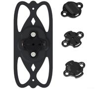 Besttoolifes Support de téléphone en silicone pour vélo Garmin pour Wahoo | Convient aux téléphones de 10,2 à 17,8 cm, silicone sécurisé anti-vibration, outil pour installation libre