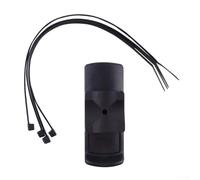 Besttoolifes Support GPS de vélo pour Garmin, compatible avec Oregon Dakota etrex 10 20 30 et GPSMap 62 62S, en plastique noir, 5 pièces avec