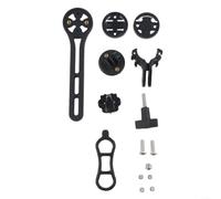 Besttoolifes Support GPS en nylon pour vélo avec support de lumière Poids | Construction en nylon, comprend un support d'éclairage, une interface, résistant aux intempéries, pour terrain accidenté
