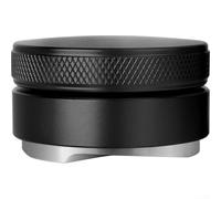 Besttoolifes Tamper à café 58 mm, distributeur d'expresso en acier inoxydable avec base amovible, design à 3 pattes pour un tassage uniforme et une distribution uniforme du marc (53 mm)