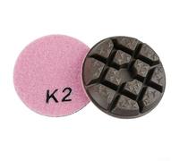 Besttoolifes Tampons de polissage secs/humides pour granit, marbre, béton, résine, pour grains K1, K2, K3, K4, 7,6 cm (NO2)