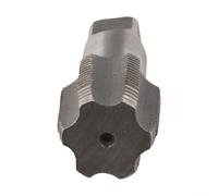 Besttoolifes Taraud pour métal, outil de coupe de filetage de tuyau conique G1/8 G1/4 G3/8 G1/2 G3/4, acier à roulement, résistant à la rouille, pas standard, compatible avec la main (pour NPT 1)