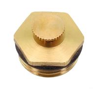 Besttoolifes Tête d'arrosage G1/2 en laiton avec buse réglable à 360 degrés pour l'irrigation de jardin, construction en laiton durable, pression de fonctionnement de 1 à 3 bars, 6 à 8 m S