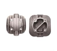 Besttoolifes Tête de cylindre de compresseur d'air silencieuse, culasse en fonte d'aluminium pour composants pneumatiques (7)