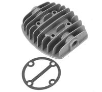 Besttoolifes Tête de cylindre de compresseur d'air silencieuse - Pièce de rechange - Culasse en fonte d'aluminium pour composants pneumatiques (4)