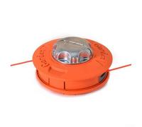 Besttoolifes Tête de débroussailleuse en aluminium et nylon - Tête de rechange double ligne pour débroussailleuses, pour débroussailleuses et tondeuses à gazon, tête de mangeur robuste