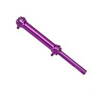 Besttoolifes Tige d'extension de roue de vélo pliable, barre d'équilibre de fourche arrière en alliage 6061, pour vélo pliable Neo de 40,6 cm, tuyau de support réglable CNC noir (violet)