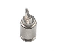 Besttoolifes Tige en métal demi-lune pour pêche à l'appât, réparation durable pour roue d'accessoires pour bateau, pièce de rechange pour rocher, plage, compatible avec la pêche (broche demi-lune)