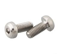 Besttoolifes Titane RISK M5 x 12 mm pour boulons de porte-bidon de vélo - Alliage pour fixations de vélo pour fixation de porte-bouteille d'eau, compatible avec vélos de route et VTT