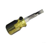Besttoolifes Tournevis double tête interchangeable PH2 SL6 en acier au chrome vanadium à fente courte et cruciforme avec poignée antidérapante pour la maison, la cuisine, l'atelier, les projets