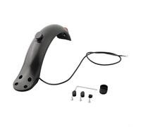 Besttoolifes Trottinette électrique avec garde-boue compatible 216,5 cm, modèle arrière à quatre trous avec feu arrière, bouchon à vis, accessoires durables et ABS