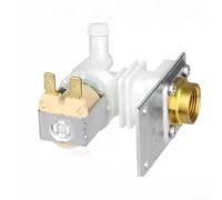 Besttoolifes Vanne d'entrée d'eau pour machine à glaçons, pièce de rechange 115 V/120 V, ne résout pas les problèmes d'eau ou de fuite, accessoire d'appareil de cuisson facile à installer, plastique