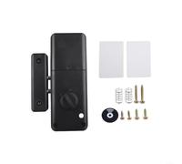 Besttoolifes Verrou de porte Bluetooth intelligent numérique électronique sans clé avec contrôle par application d'accès à la carte IC pour porte en bois Système de sécurité domestique