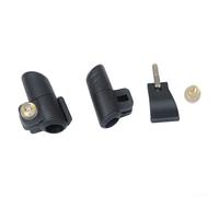 Besttoolifes Verrou de rechange de 18 mm pour bâton de randonnée en plastique durable Mécanisme de verrouillage de poteau extérieur Pince réglable compatible avec la marche 16 mm 14 mm (14e)