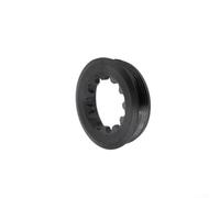 Besttoolifes Vis de manivelle en alliage FC-M9100 - Boulon à filetage inversé avec engagement intérieur plus long de 3 mm - Accessoire de pédalier stable pour VTT - Noir (B-noir)