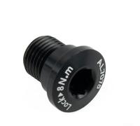 Besttoolifes Vis de rechange portables en aluminium compatibles avec crochet de dérailleur arrière - 15 mm et 20 mm - Noir - Pour Tx35 - Pour vis de fixation Tz Gear Mech avec alliage (court)