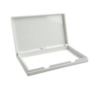 Besttoolifes YAFEX Plaque murale étanche en plastique pour prise de type 86 - Protection anti-poussière pour salle de bain et balcon - Blanc