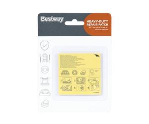 Bestway 1062068XXX20 10 Super Patchs de réparation de 42,3 cm2 Blanc 6,5 x 6,5 cm