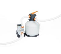 Pompe filtre à sable 11.355 lt/h de piscine Bestway 58486 Flowclear Blanc G