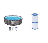 Bestway 12' x 39.5"/3.66m x 1.00m Pool Set & 58094, Cartouches Type II, Pack of 2