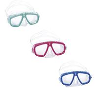 Bestway 22011 Masque de Plongée Lil' Caymen enfants 3/6 Ans 3 Couleurs Assorties