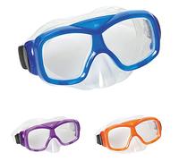 Bestway 22039 Masque de plongée Aquanaute Junior 7/13 ans 3 couleurs assorties