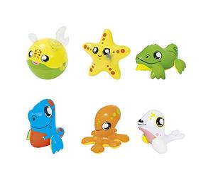 Bestway 34030 Jouets Animaux Gonflables Up In & Over, 6 Modèles Assortis 22 à 34 cm