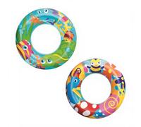 Bestway 36013 Sweet Creature Bouée de natation pour enfant 3-6 ans jusqu'à 60 kg en PVC - 56 cm