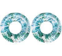 Bestway 36237 Swim Ring, Tropical Palms, 119 cm, Sorted (Lot de 2)