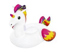 Bestway Fantasy Unicorn 41113 Bouée gonflable licorne à chevaucher - 155 x 119 cm