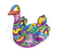 Bestway 41117 Bouée XXL Chevauchable Pop Autruche 190 X 166 cm Multicolore