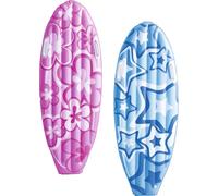 Bestway 42046 Planche de surf Matelas gonflable 114 x 46 cm pour enfants, bleu/rose