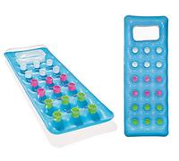 Bestway 43040 Lot de 2 matelas pneumatiques solaires avec fenêtre Bleu 188 x 71 cm